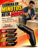Kit Desatornillador Eléctrico Inalámbrico Recargable