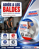 Pack de 2 Cintas Impermeables de Butilo